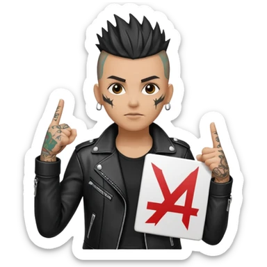 Anarchy Victory sticker