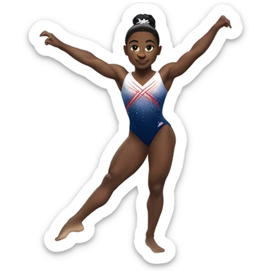 simone biles sticker