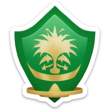 Emblem of the Kingdom of Saudi Arabia sticker
