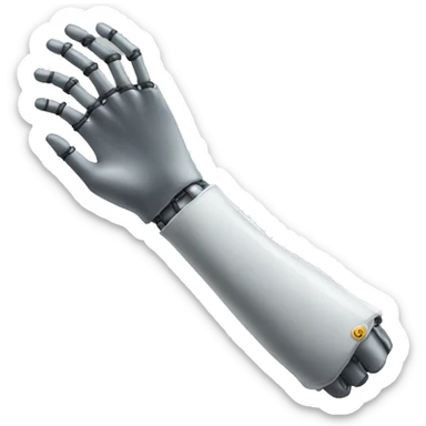 Prosthetic arm sticker