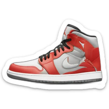 Air jordan shoes sticker