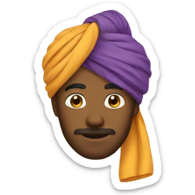 Turban sticker