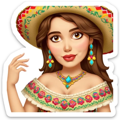 Traditional Costume Enthusiast sticker