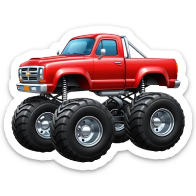 Monster Truck sticker