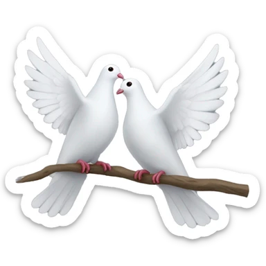 Doves sticker