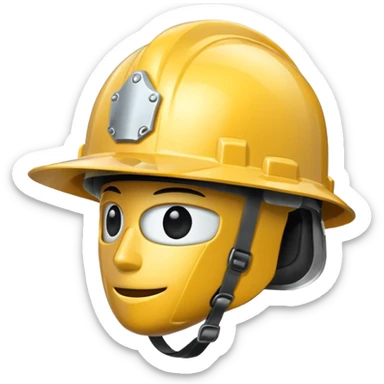 building helmet sticker