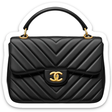 A Chanel bag sticker
