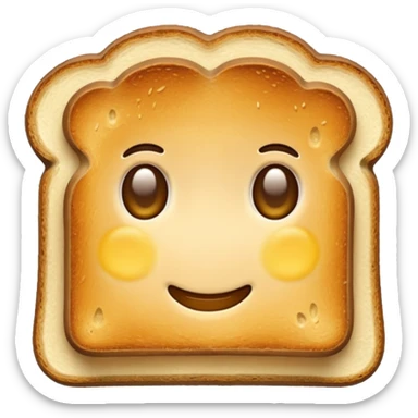 Toast sticker