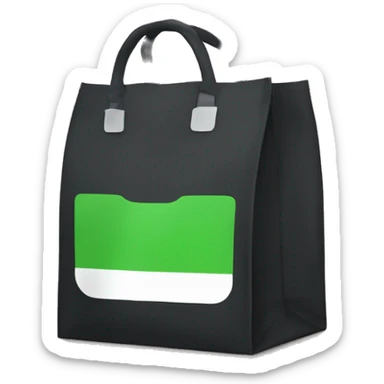 Uber eats deivery bag sticker