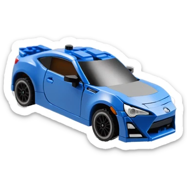  Blueberry shortcake Lego Scion FR-S  sticker