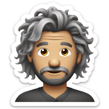 yak hairdresser sticker