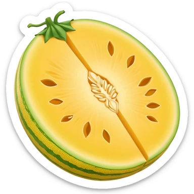 canary melon sticker
