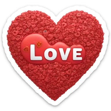 Big love sticker