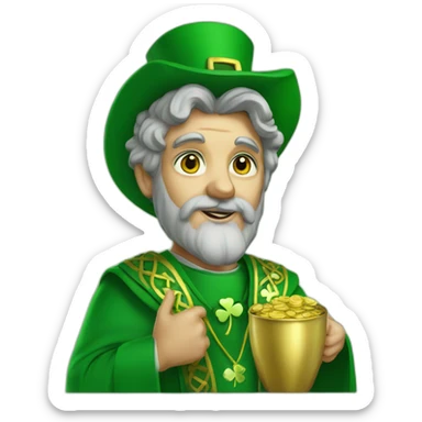 saint patrick sticker