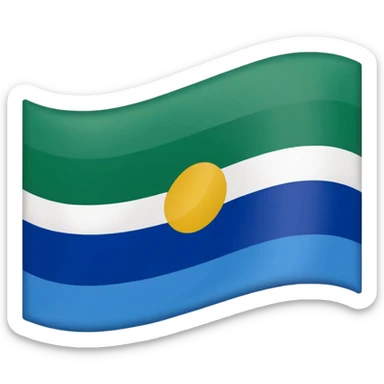 Bandeira do Estado de santa catarina no brasil sticker