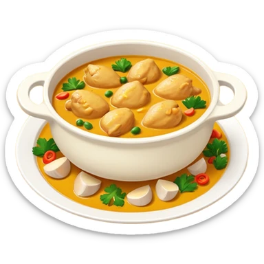 chicken curry sticker