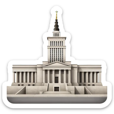 Make a Pałac Kultury i Nauki of Warsaw sticker