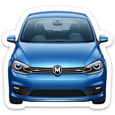 Mk7 bleu sticker