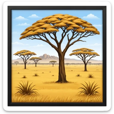Sabana africana  sticker