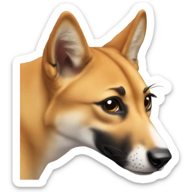 A dingo got my baby  sticker