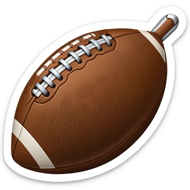 football cutting knife sticker