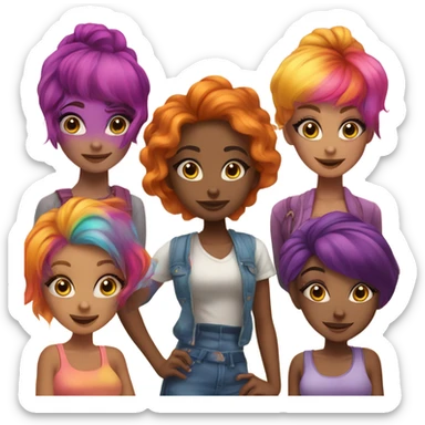 Powerpuff girls sticker