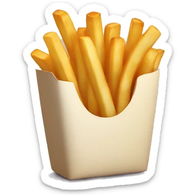 French Fries sticker