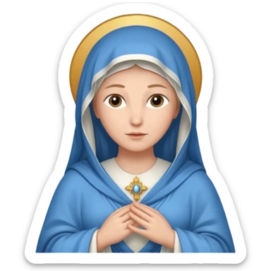 mother mary sticker