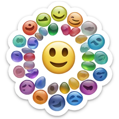 Mood Ring – Shifting colors and detailed close-up sticker