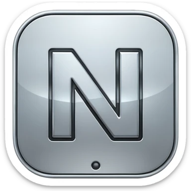 N Nah işareti sticker