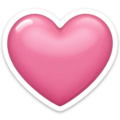 Corazon rosado sticker