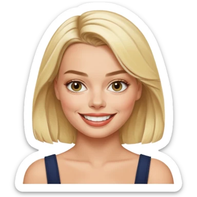 Margot Robbie sticker