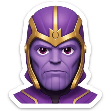 Thanos from  squid game 2 sticker