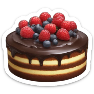 Amixem avec gâteau d année sticker