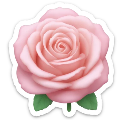Cœur pastel rose sticker
