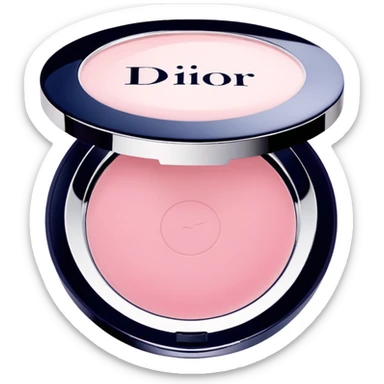 Pink Dior blush sticker
