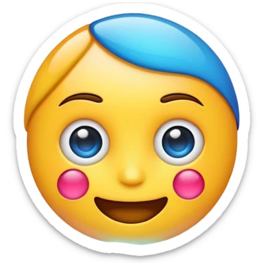 a graphic designing emoji sticker