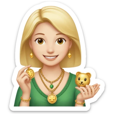 persona con suerte sticker