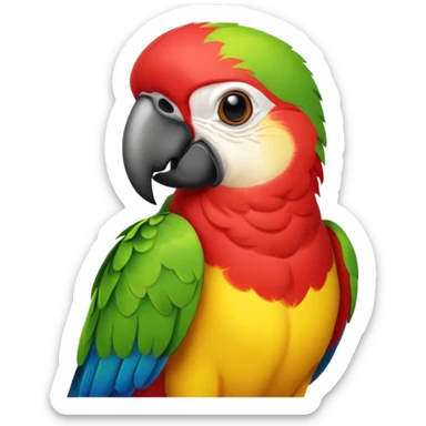 Parrot sticker