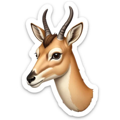 Baja California Pronghorn Buck sticker