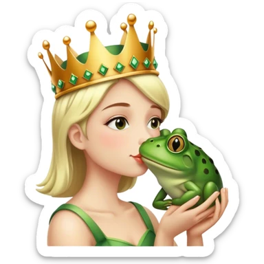 Beso de princesa  sticker