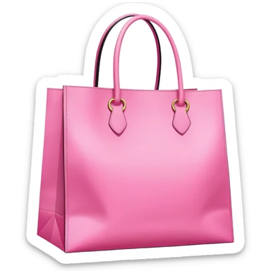 victoria secret shopping bag sticker