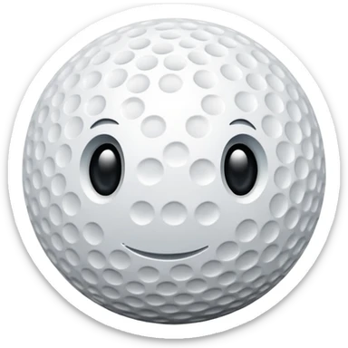 Golf Ball sticker