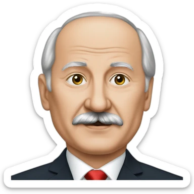 Lukashenko president sticker