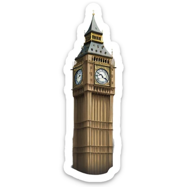 Big Ben sticker
