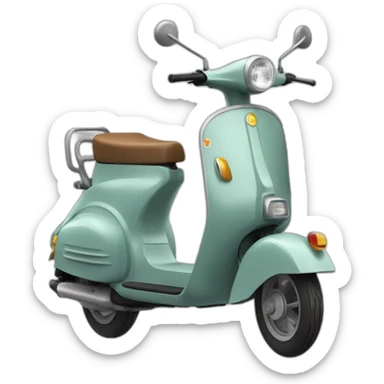 Scooter für Senior sticker