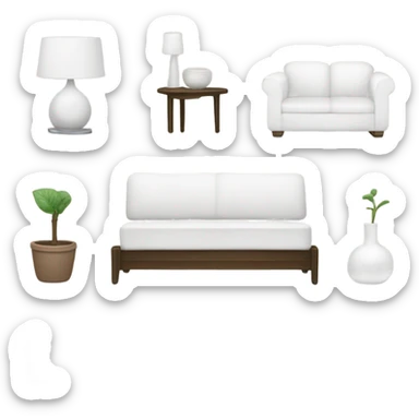 white aesthetic sticker