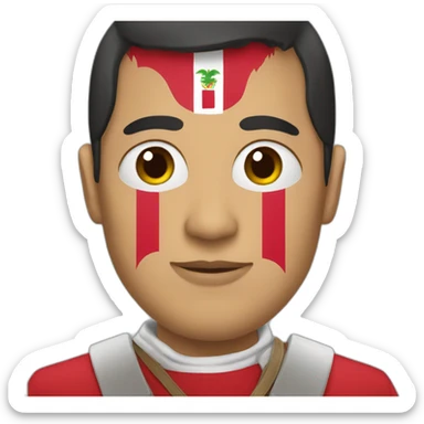 peru bandera sticker