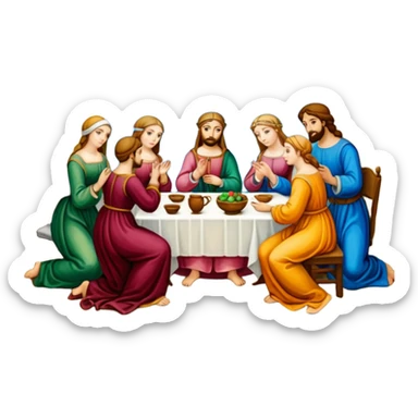 Renaissance painting
 sticker