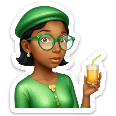 Sparkling Leprechaun sticker